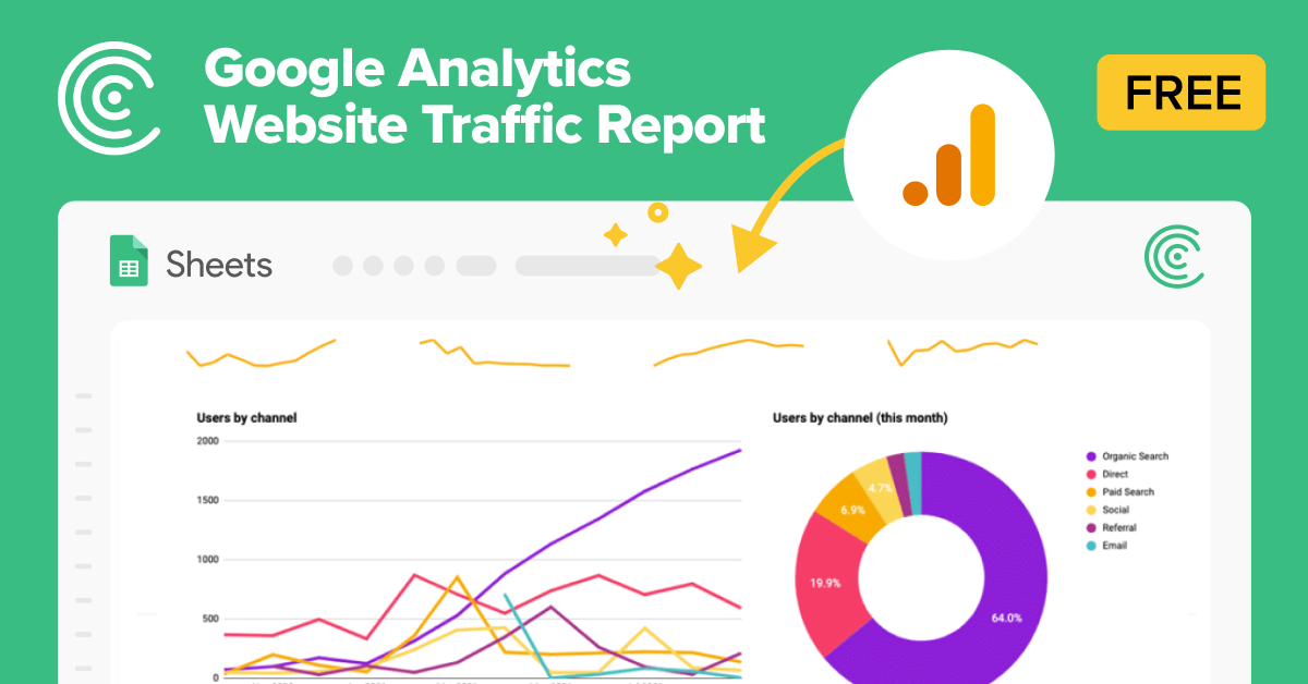 Google Analytics  Website Traffic Report